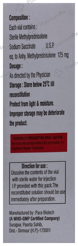 Prednikon 125 Injection