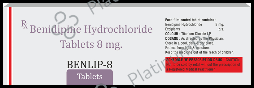 Benlip 8mg Tablet