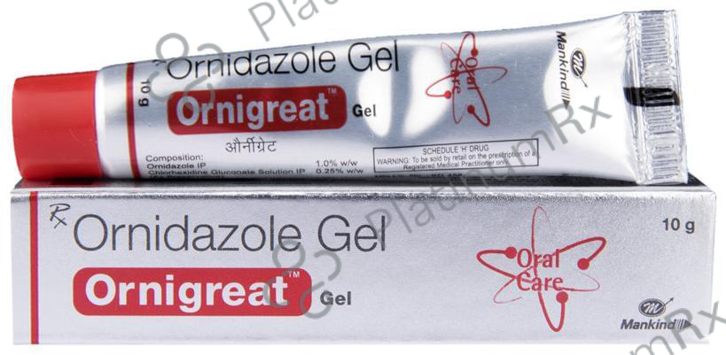 Ornigreat 1% Dental Gel 10gm
