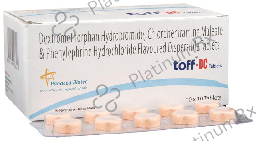 Toff DC 2/10/5mg Tablet 10s