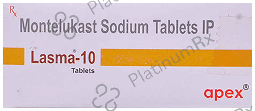 Lasma 10mg Tablet 10s