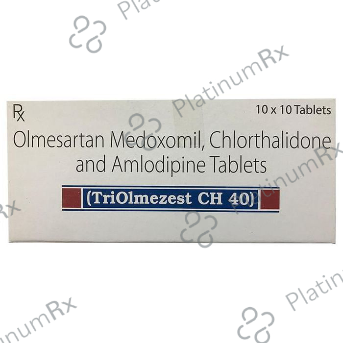 Triolmezest CH 40/5/12.5mg Tablet 10s