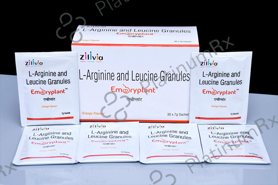 Embryplant 3/400mg Orange Flavour Sachet 7gm