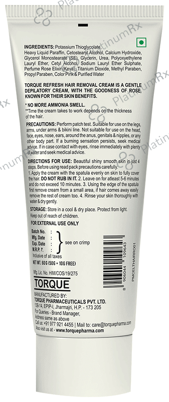 Refresh Rose Essence Hair Removal Cream (60gm Each)