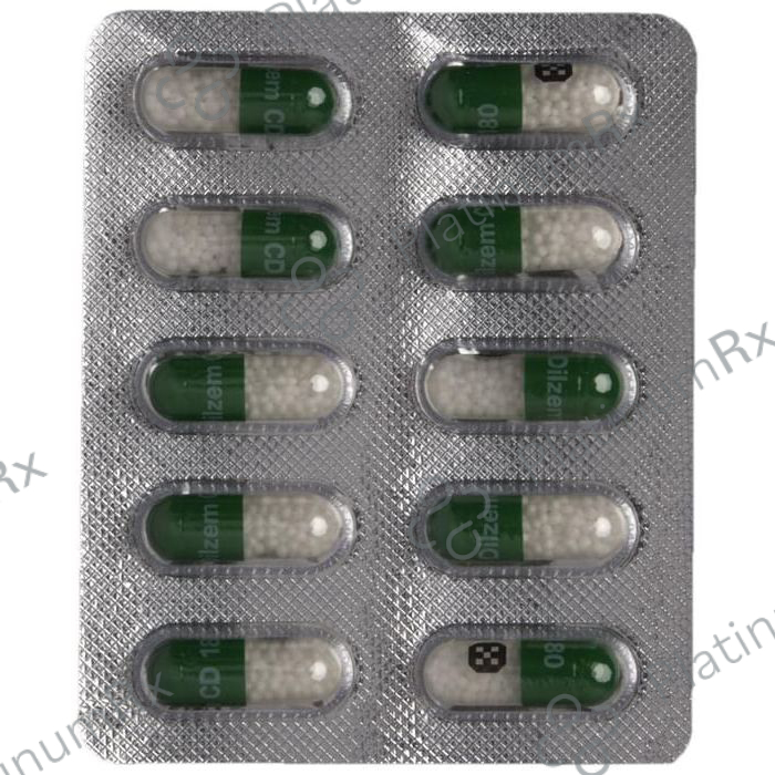 Dilzem CD 180mg Capsule 10s