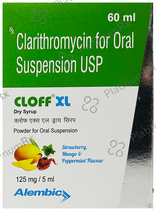 Cloff XL 125mg Dry Syrup 60ml