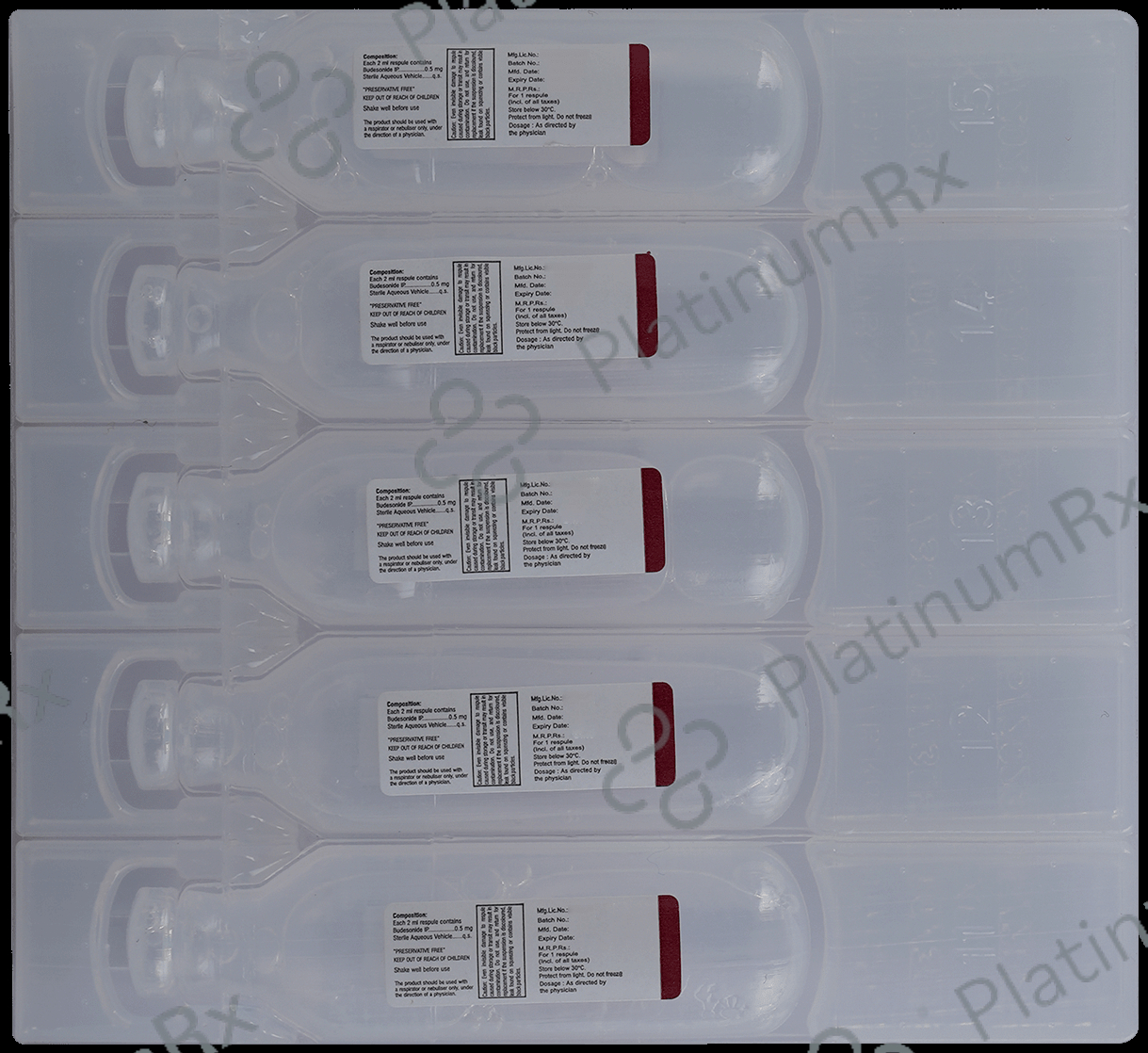 Derinide 0.5mg 2ml Respule 5s