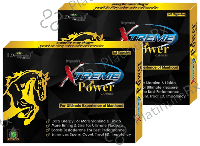 Divyaveda Xtreme Power Capsules (6 Each)