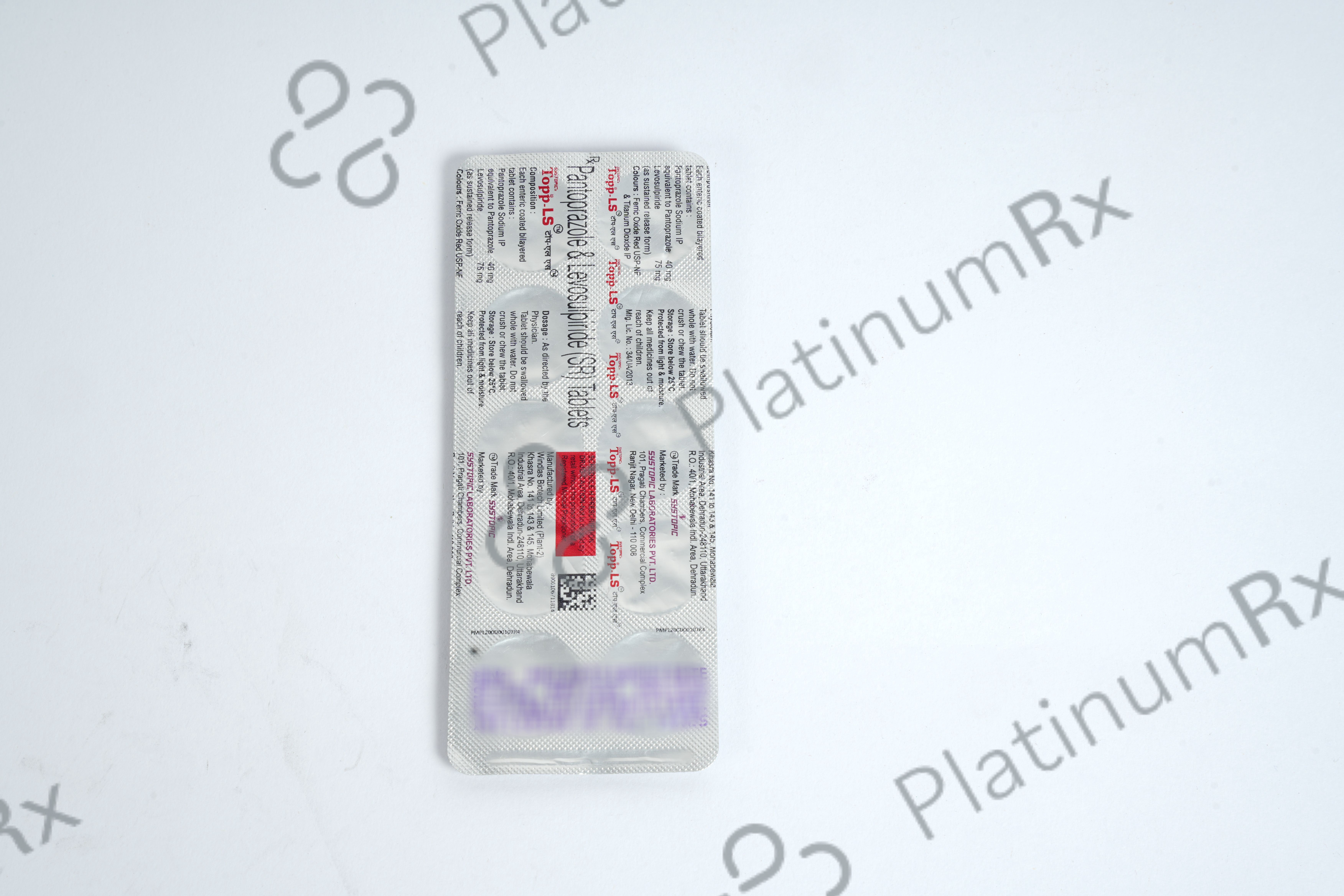 Topp LS 75/40mg Tablet 10s