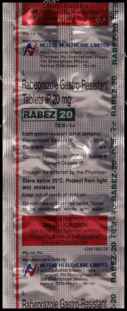 Rabez 20mg Tablet