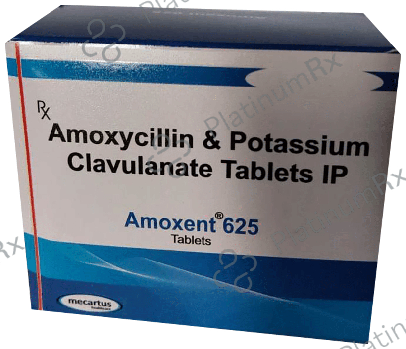 Amoxent 625 Tablet