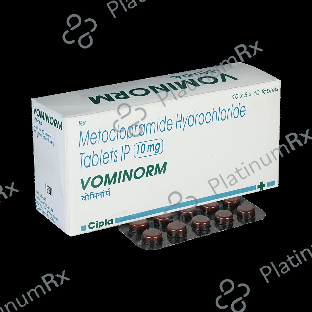 Vominorm 10mg Tablet 10s