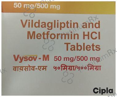 Vysov M 500/50mg Tablet 15s