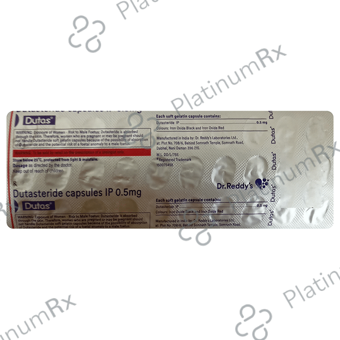 Dutas 0.5mg Capsule 30s