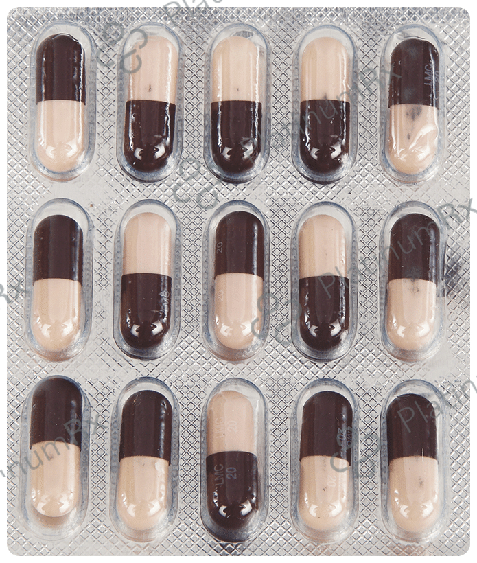 Lomac 20mg Capsule 15 Capsule