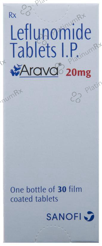 Arava 20mg Tablet