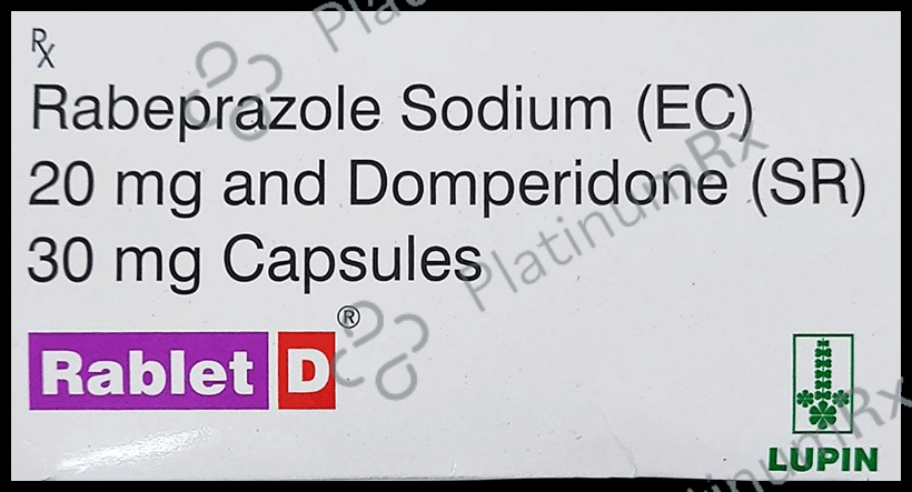 Rablet D 30/20mg Capsule SR 15s