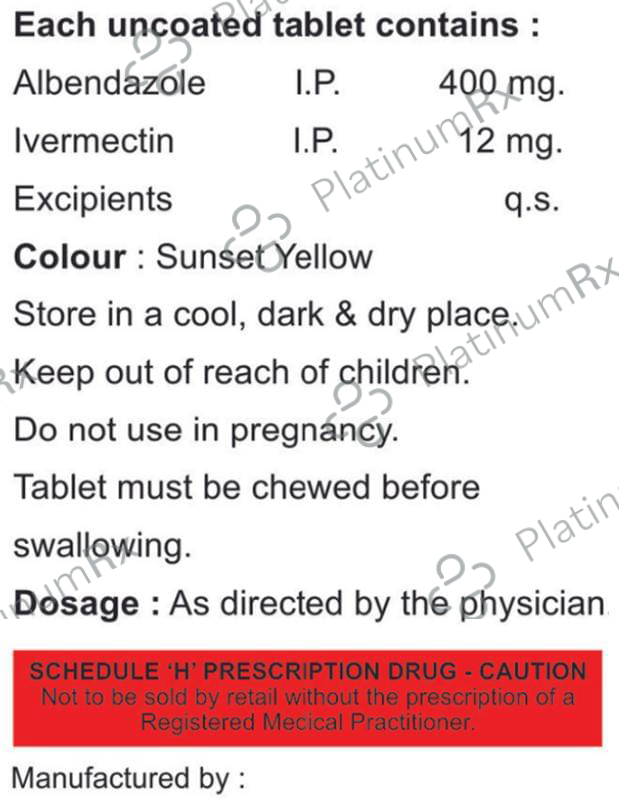 Alewor-I 12 Tablet 4 tablets