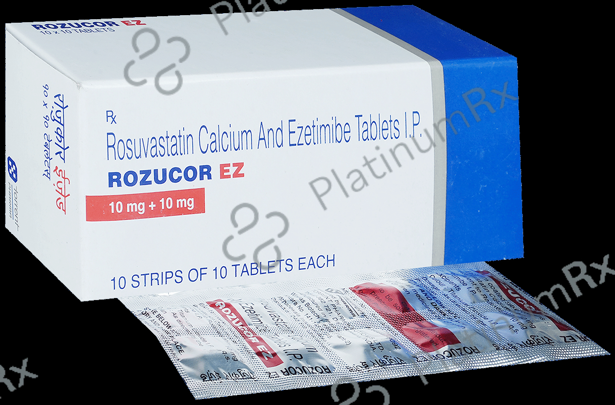 Rozucor EZ 10/10mg Tablet 10s