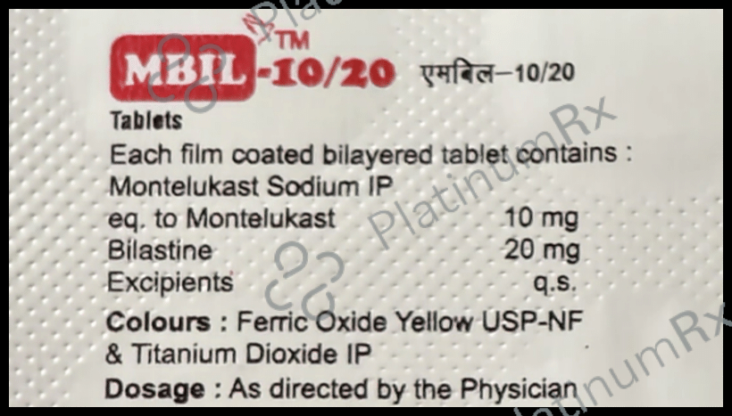 Mbil 10/20 Tablet