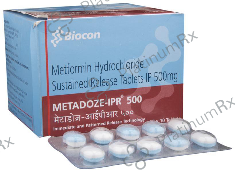 Metadoze IPR SR 500mg Tablet 10s