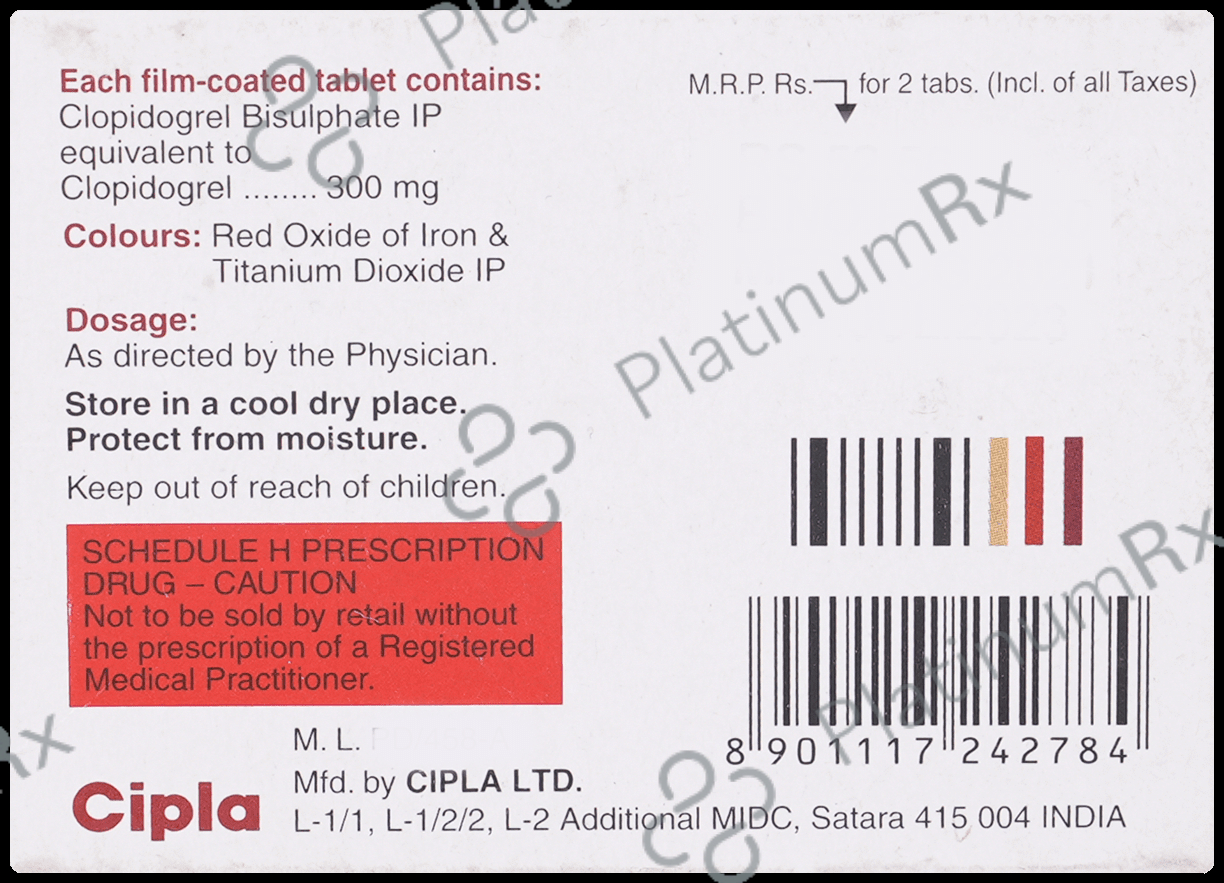 Clopivas 300mg Tablet 2s