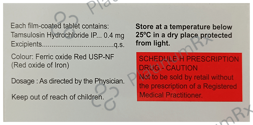 Tamsukem 0.4mg Tablet 15s