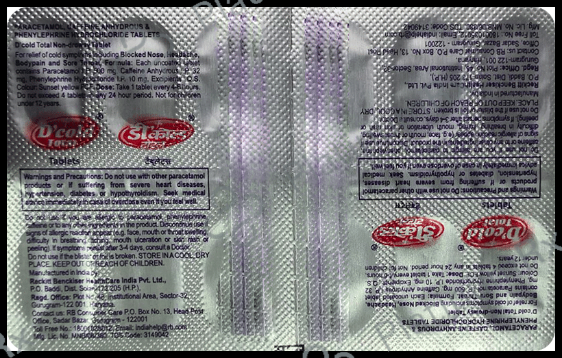 D Cold Total Tablet 6 Tablet