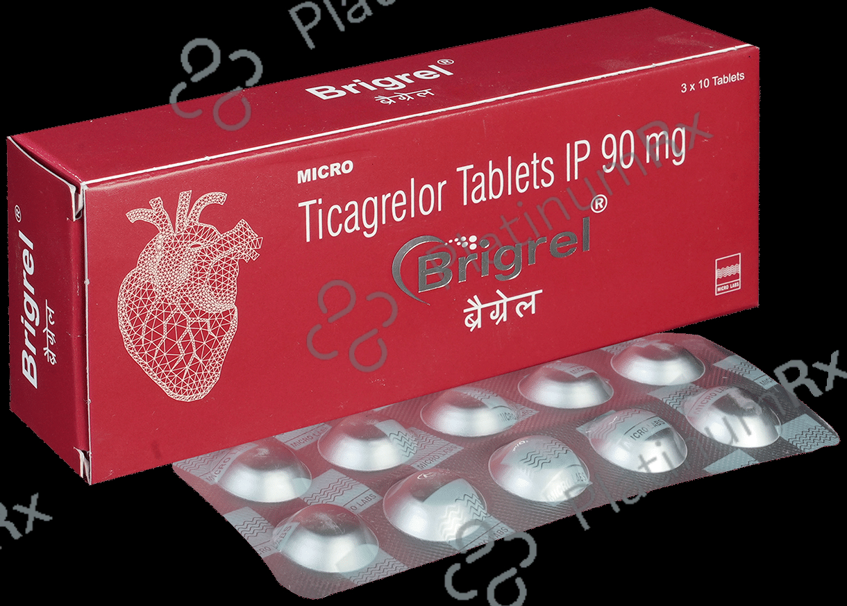 Brigrel 90mg Tablet 10s