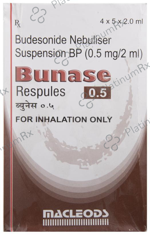 Bunase 0.5mg Respule 5s