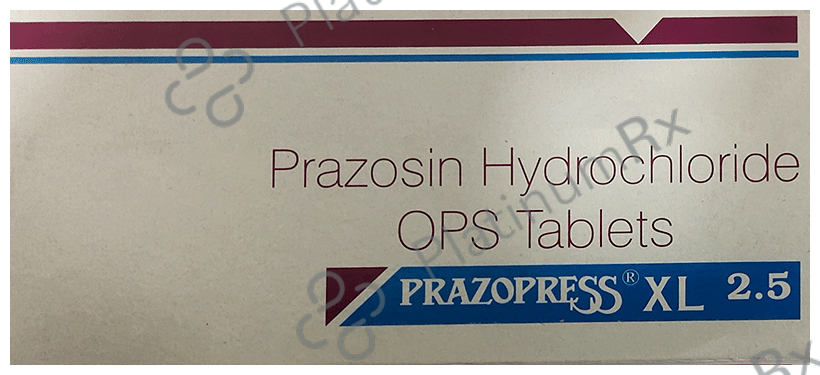 Prazopress XL 2.5mg Tablet OPS 30s