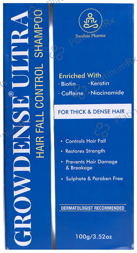 Growdense Ultra Hairfall Control Shampoo