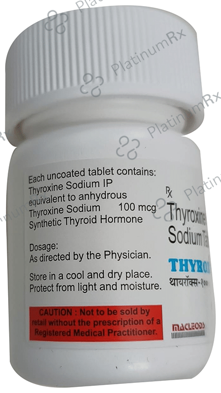 Thyrox 100mcg Tablet 120s