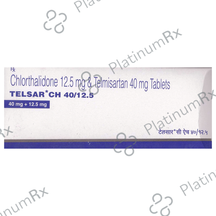 Telsar CH 12.5/40mg Tab 10s