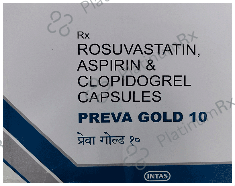 Preva Gold 10/75/75mg Capsule 15s