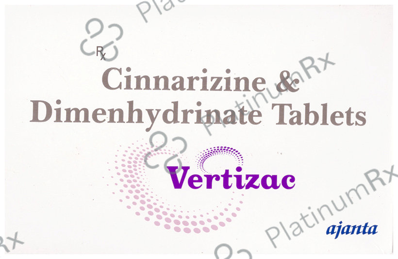 Vertizac 20/40mg Tablet 15s