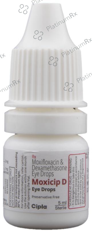 Moxicip D Eye Drop 5ml