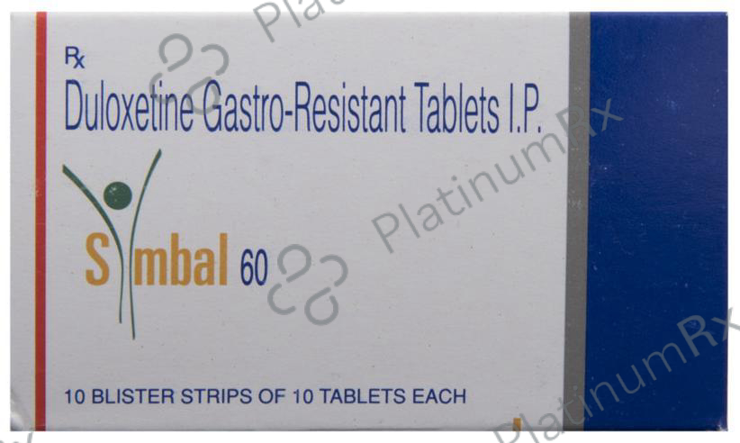 Symbal 60mg Tablet 10s