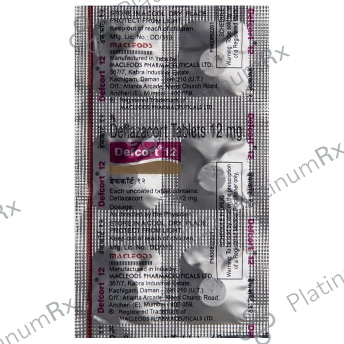 Defcort 12 Tablet 6 tablets