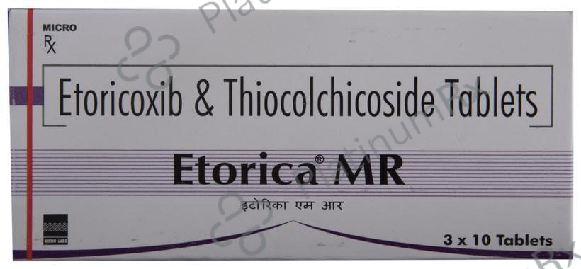 Etorica MR 60/4mg Tablet 10s