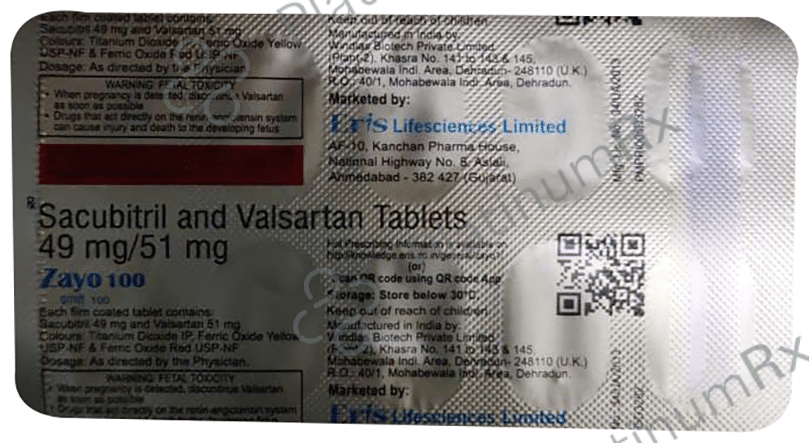 Zayo 100mg Tablet 10s