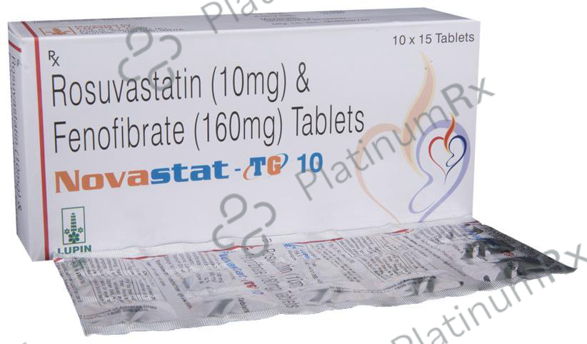 Novastat TG 10 160/10mg Tablet 15s