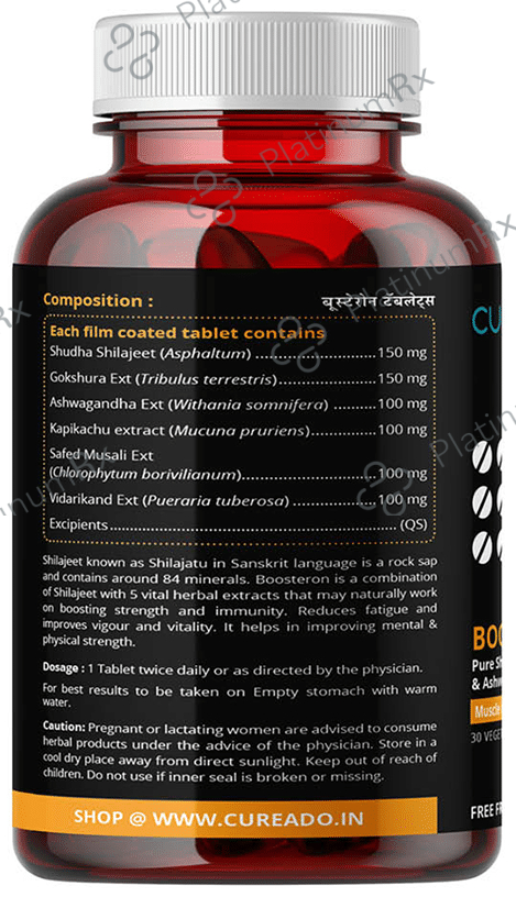 Cureado Boosteron Vegetarian Tablet