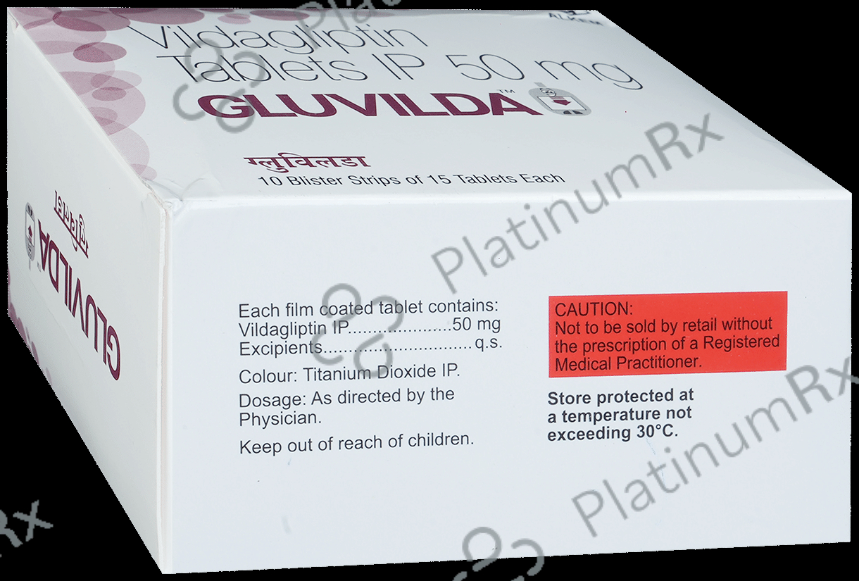Gluvilda 50mg Tablet 15s