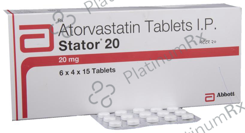 Stator 20mg Tablet 15s