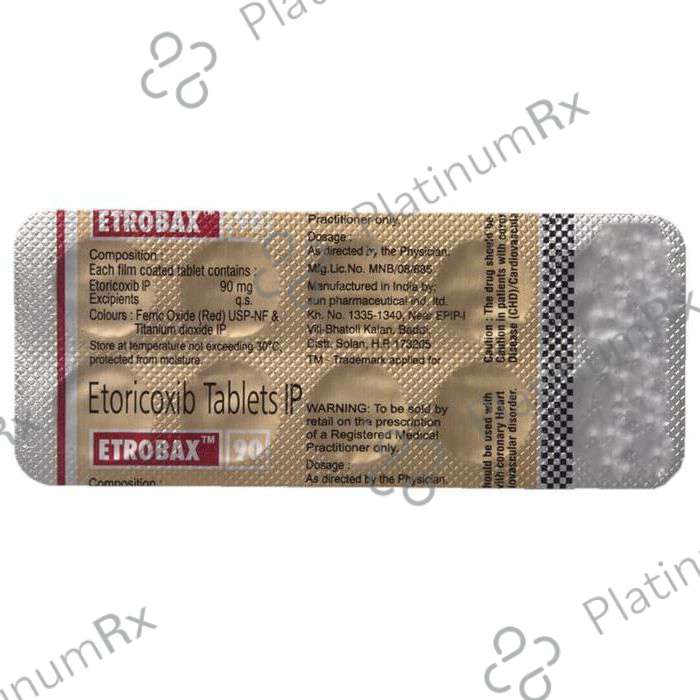 Etrobax 90mg Tablet 10s
