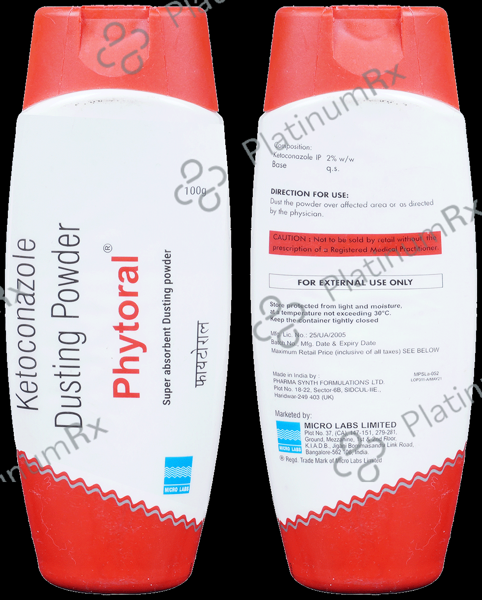 Phytoral 2% Dusting Powder 100gm