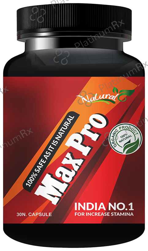 Natural Max Pro for Increase Stamina Capsule