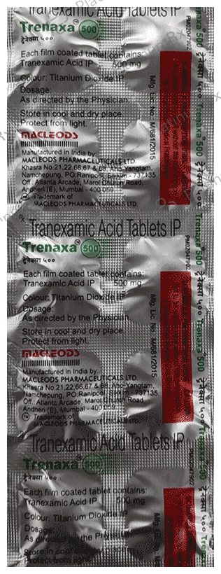 Trenaxa 500mg Tablet 10s