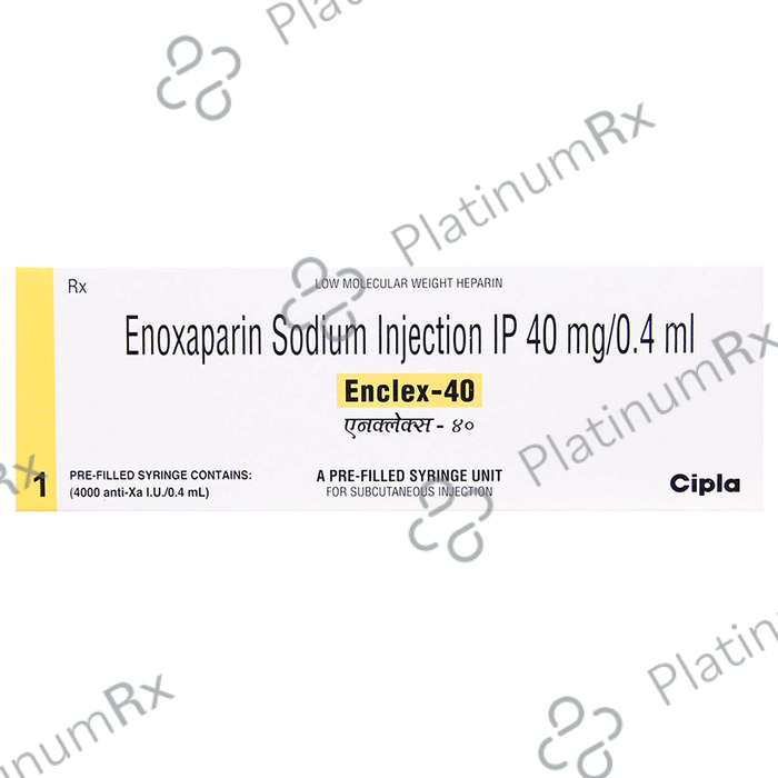 Enclex 40mg Injection 1s